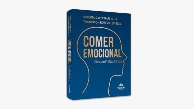 Livro Comer Emocional com assinatura da Roberta Carbonari